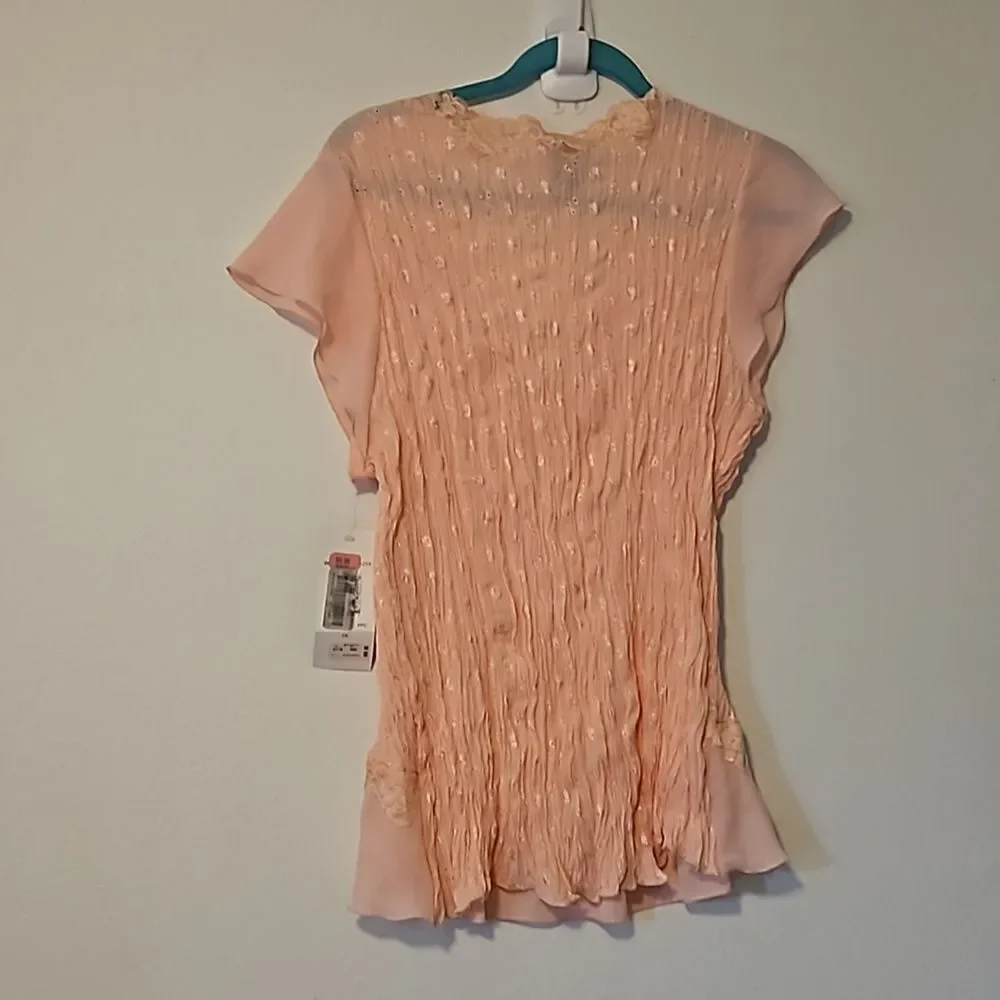 Sunny Taylor pink blouse 2X - Picture 5 of 5